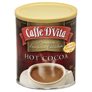 Caffe D'Vita Hot Cocoa, Premium Instant, 16 oz
