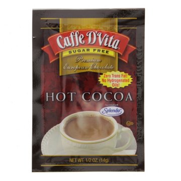 Caffe D'Vita Sugar Free Hot Cocoa Envelope, .5 oz