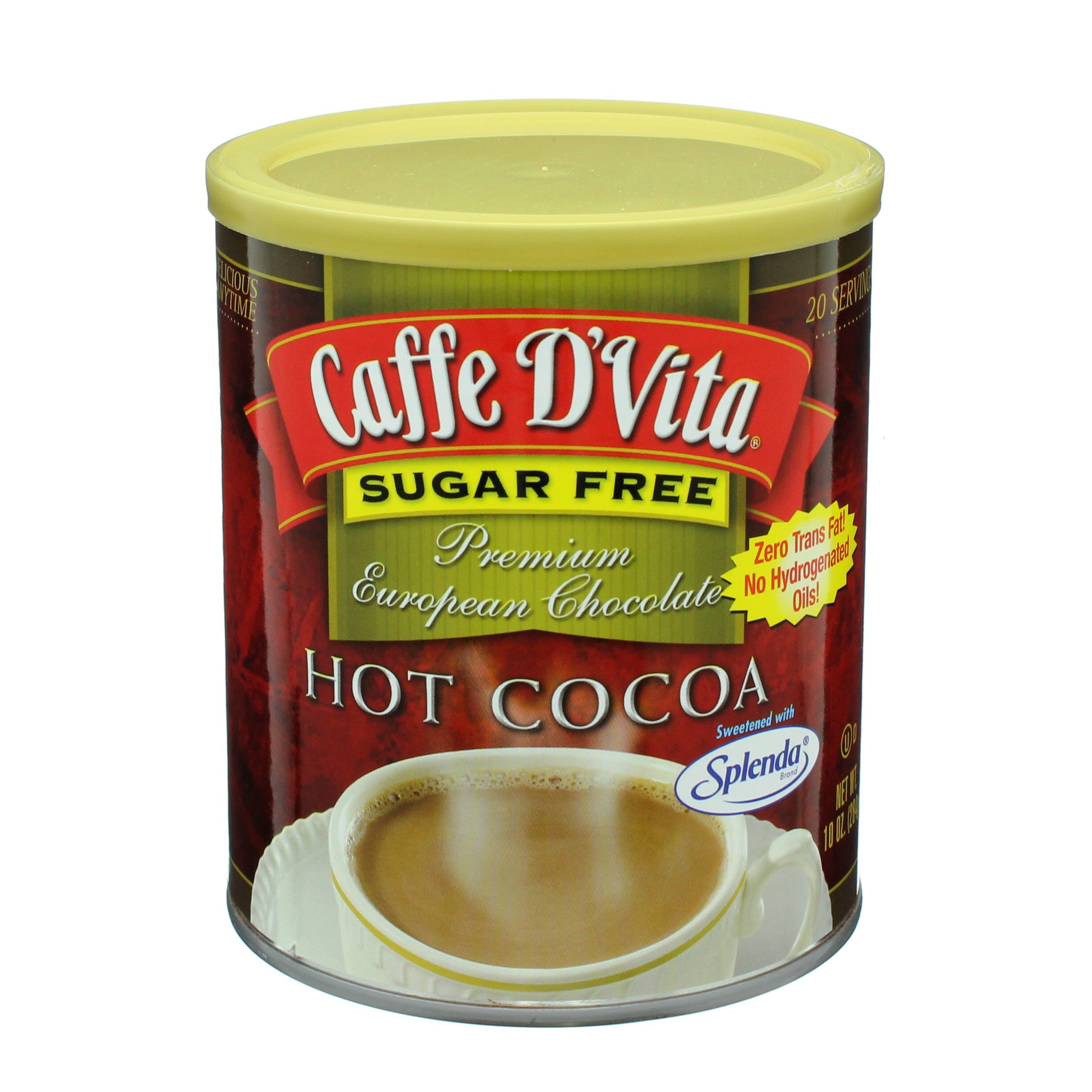 Caffe D'Vita Sugar Free Hot Cocoa Mix - Shop Cocoa at H-E-B