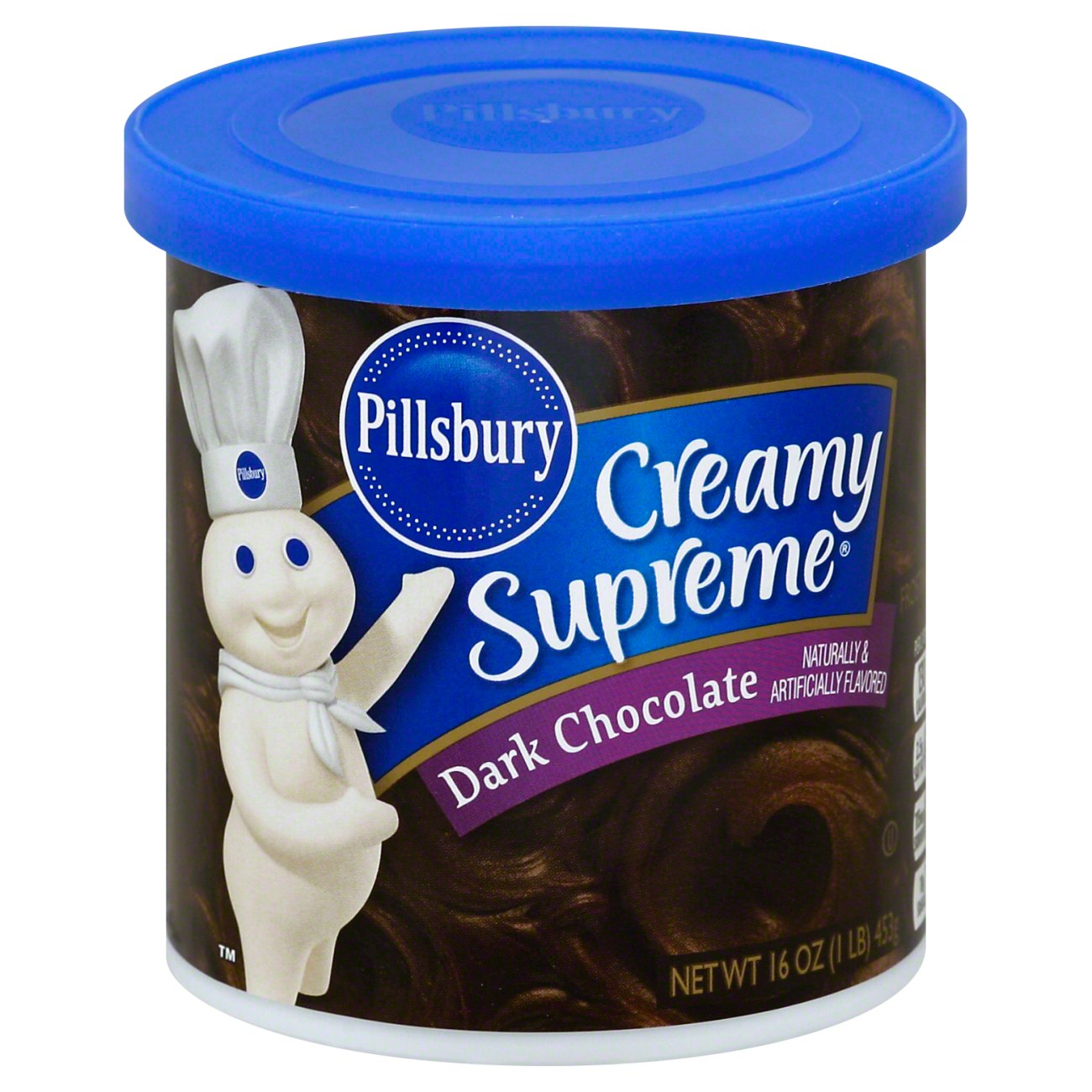 Pillsbury Creamy Supreme Dark Chocolate Frosting - Shop Icing ...