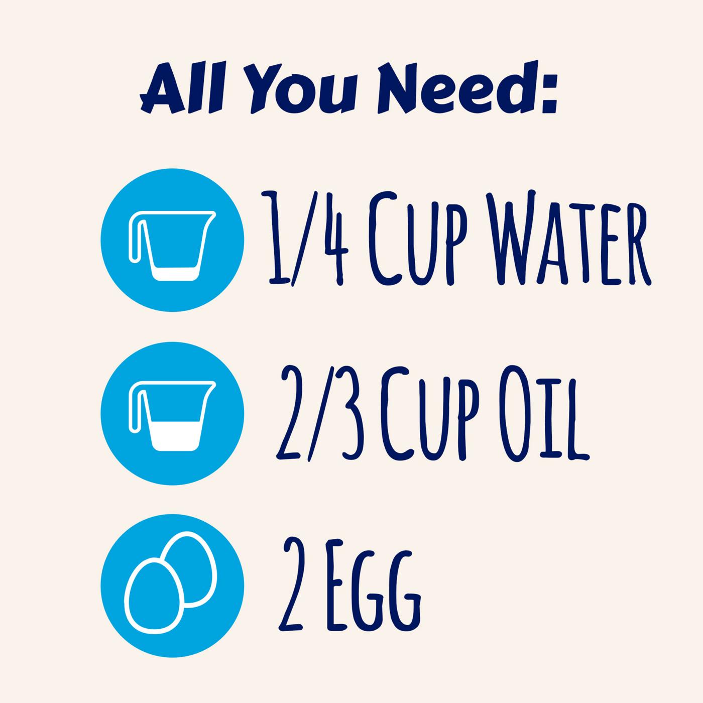 Pillsbury Funfetti Chocolate Fudge Brownie Mix with Candy Coated Chips; image 6 of 6