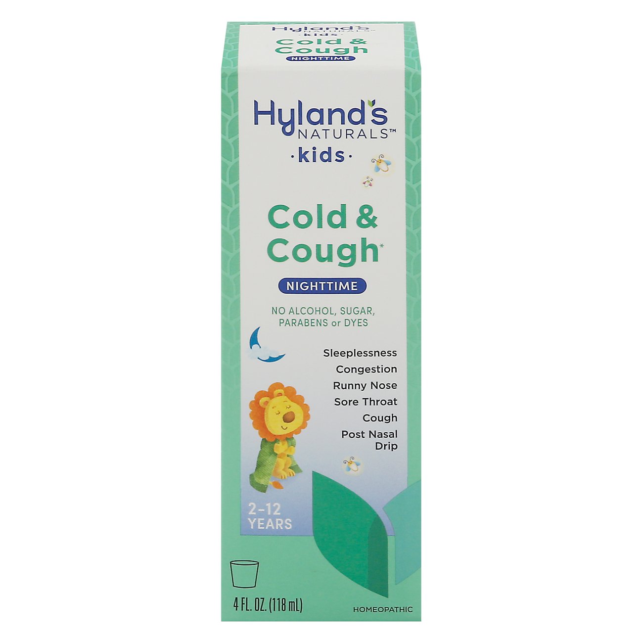 Hylands 4 Kids Nighttime Cold N Cough Multi Symptom Sugar Free Shop