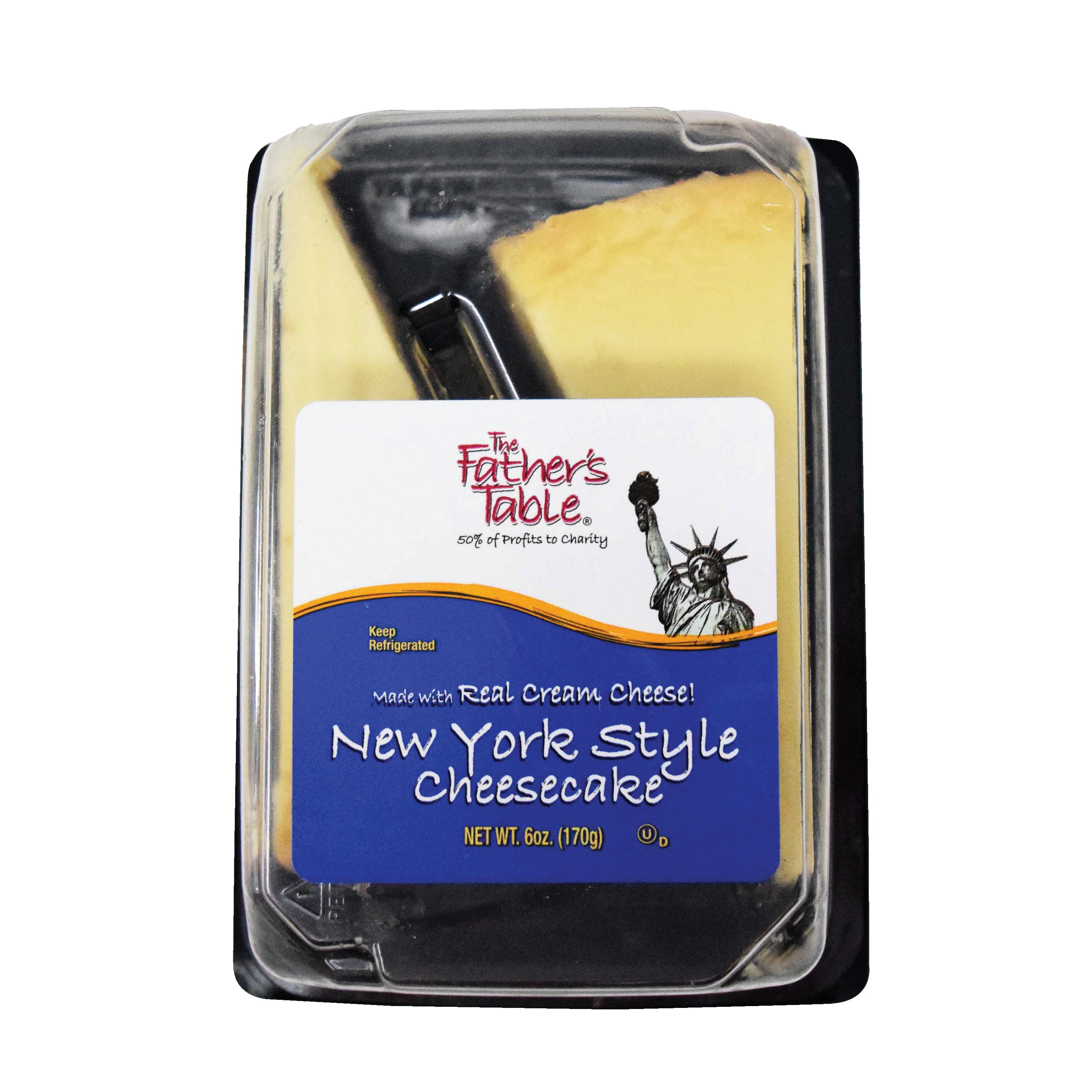 cheesecake様 The Father's Table New York Style Cheesecake Slices, 6 oz
