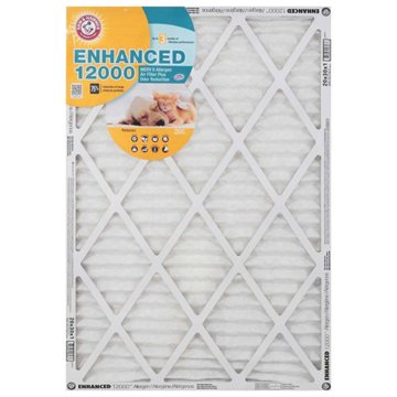 Arm & Hammer Enhanced 12000 Allergen Air Filter, 20" x 30" x 1"