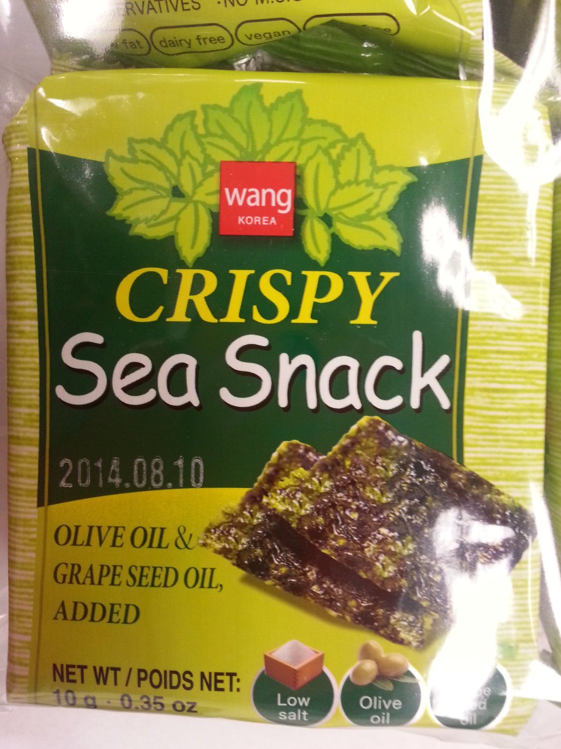 Wang Crispy Seasoned Seaweed Shop Chips At H E B 4067