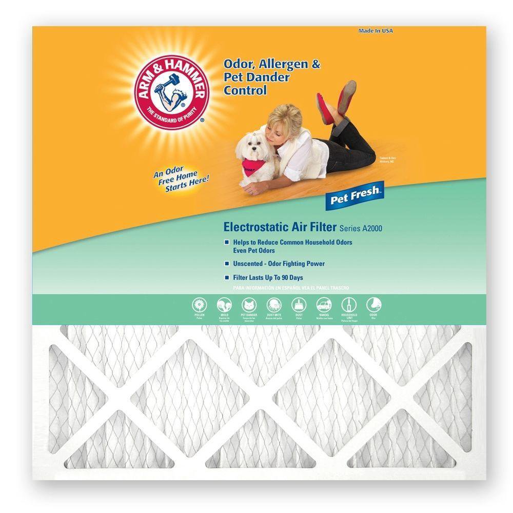 Arm & Hammer Pet Fresh 15x20x1 in Air Filter Shop Air Filters at HEB