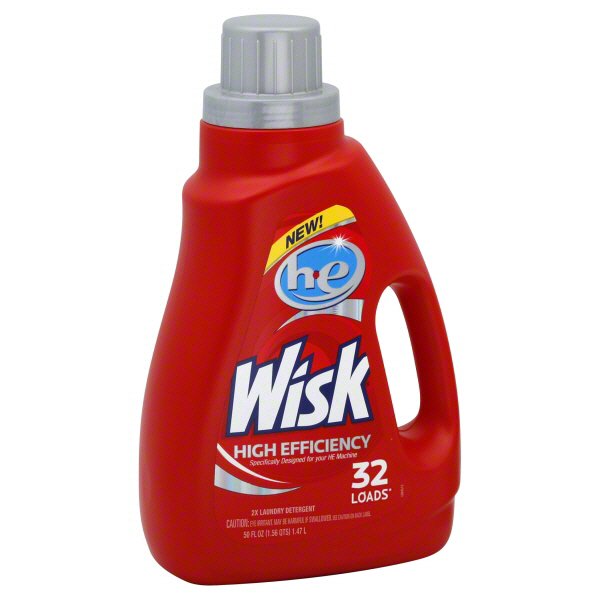 Wisk High Efficiency HE 32 Loads good 50 Fl Oz