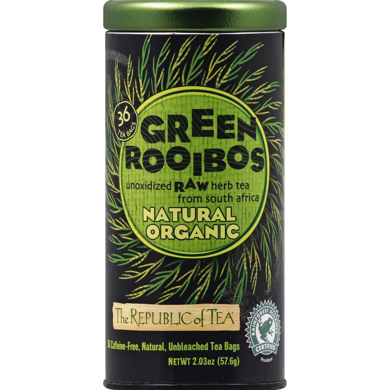 The Republic of Tea Green Rooibos Bush Natural Tea Bags Shop Tea at HEB