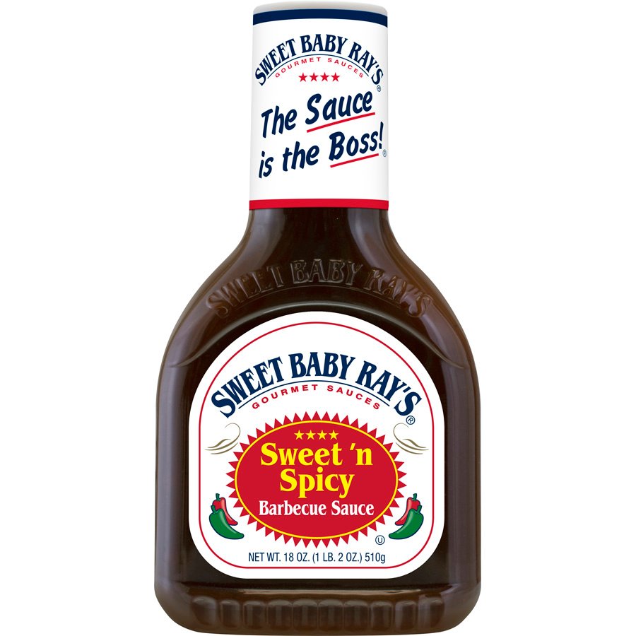 Sweet Baby Ray's Sweet 'n Spicy Barbecue Sauce - Shop Sauces ...