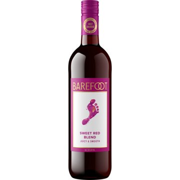 Barefoot Sweet Red Blend California Wine, 750 mL
