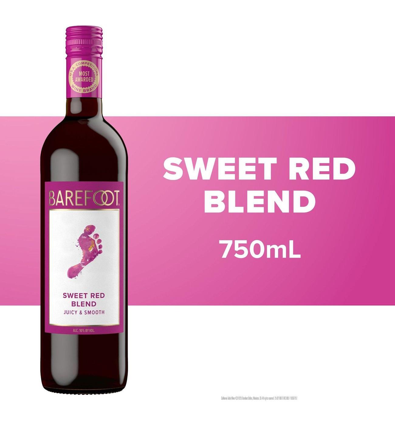 Barefoot Sweet Red Blend California Wine; image 6 of 6