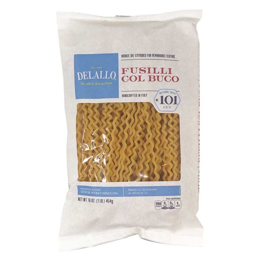 DeLallo No. 101 Fusilli col Buco - Shop Pasta at H-E-B