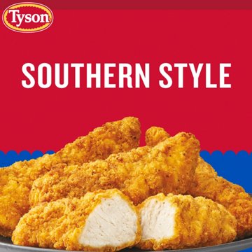Tyson Fully Cooked Southern Style Breaded Chicken Breast Tenderloins, 25 oz