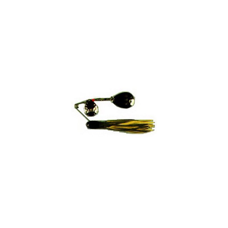 H&H Lure Company Yellow/Black Double Spinner Lure - Shop Patio