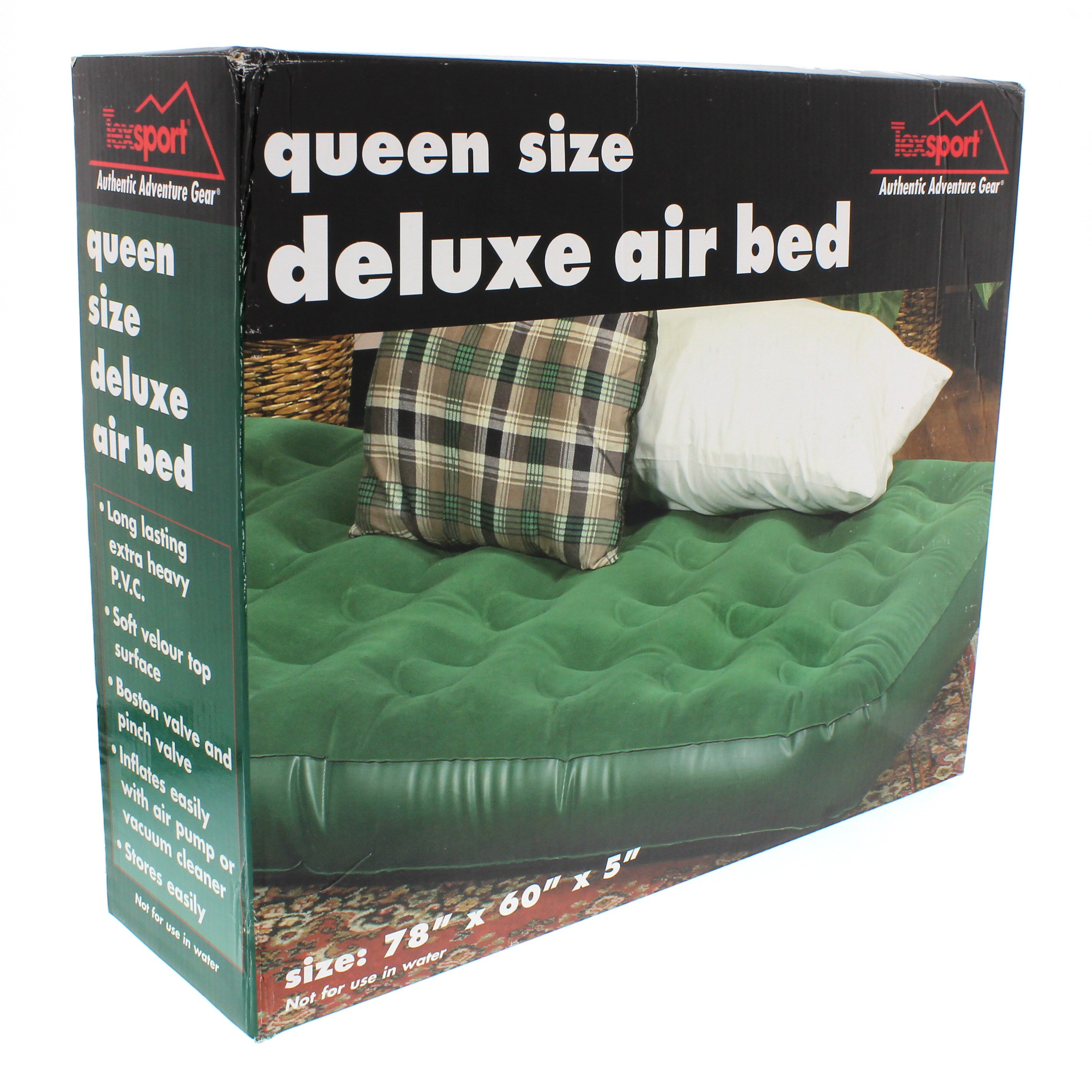 Texsport Deluxe Queen Size Air Bed Shop Tents & Tarps at HEB