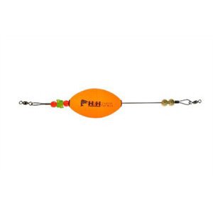 H&H Lure Company Orange Oval Float Rig - Shop Fishing at H-E-B