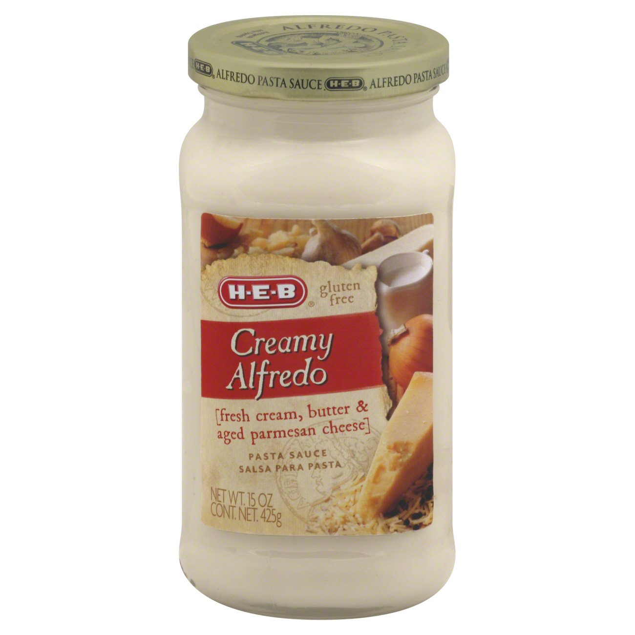 H-E-B Creamy Alfredo Pasta Sauce - Shop Pasta Sauces At H-E-B