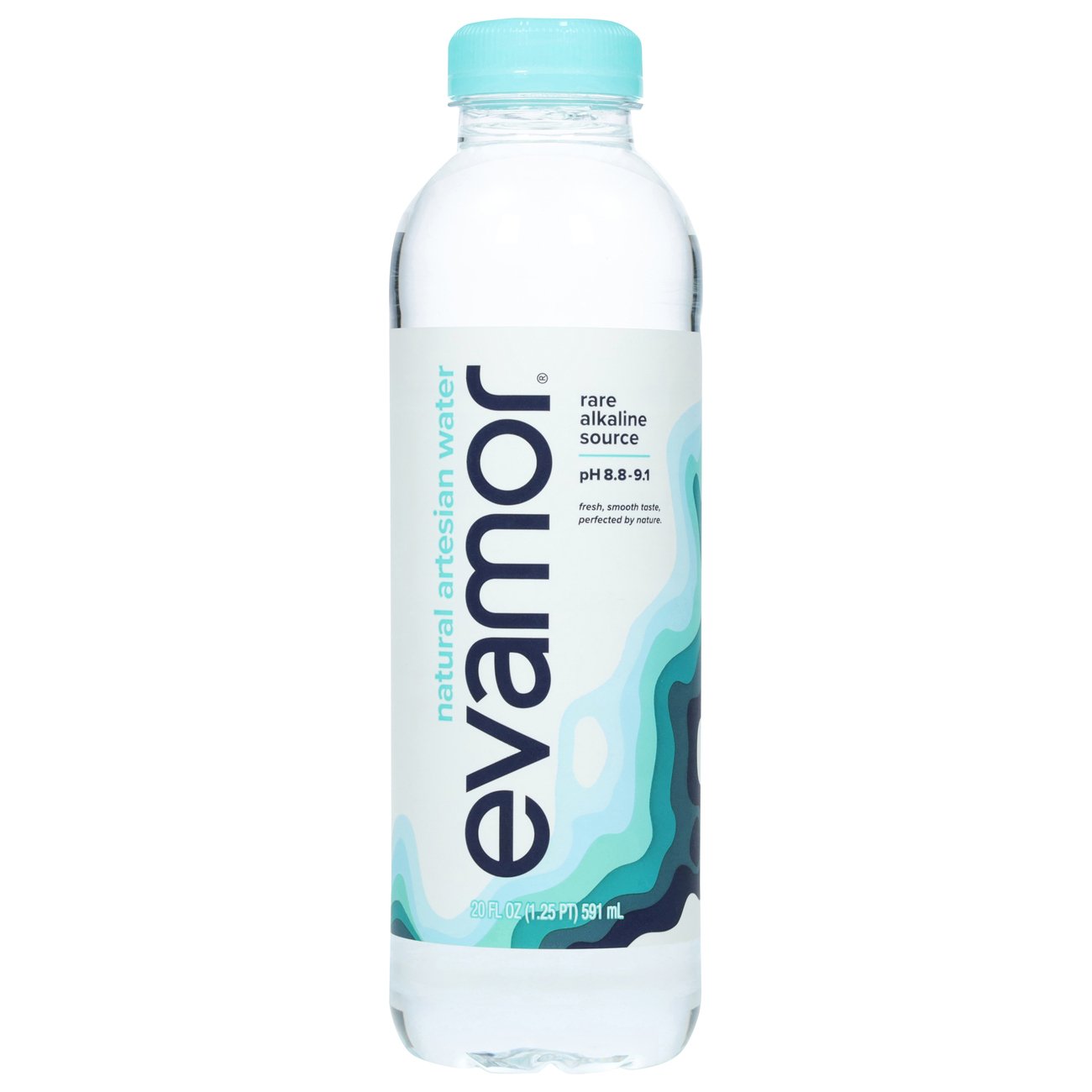 Evamor Natural Artesian Water, 20 oz