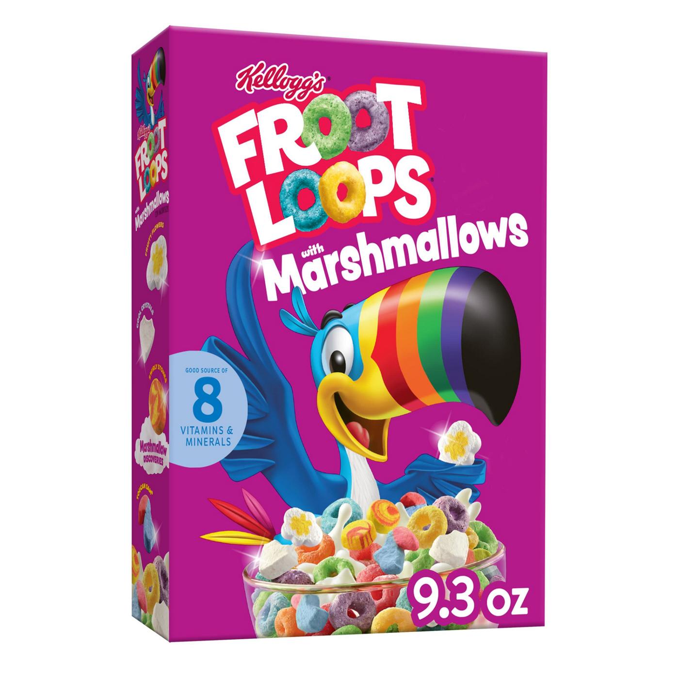 Kellogg's Froot Loops Original with Marshmallows Breakfast Cereal; image 1 of 3