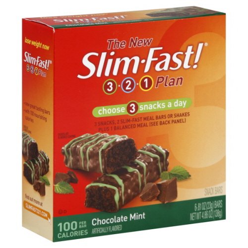 Slim-Fast Chocolate Mint Snack Bars - Shop Diet & fitness at H-E-B