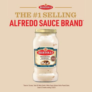 Bertolli Mushroom Alfredo Sauce