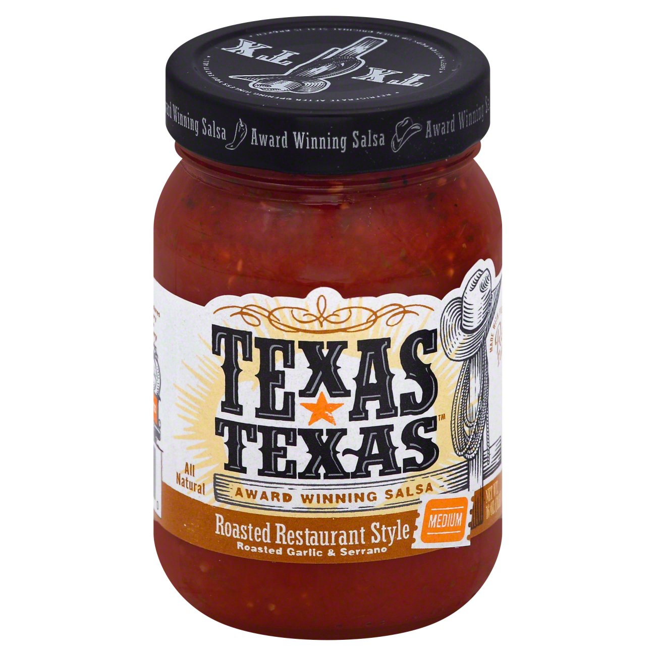 TexasTexas Medium Roasted Restaurant Style Salsa Shop Salsa & dip at