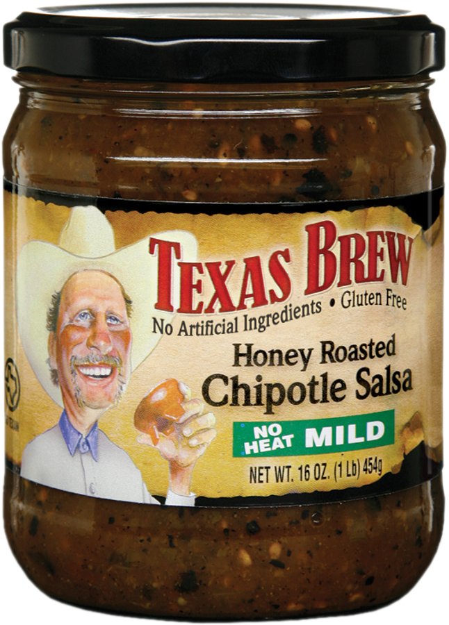 Texas Brew No Heat Mild Honey Roasted Chipotle Salsa Shop Salsa & Dip