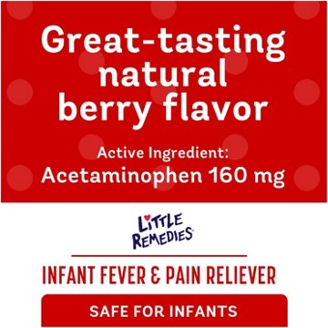 Little Remedies Infant Fever & Pain Reliever - Berry