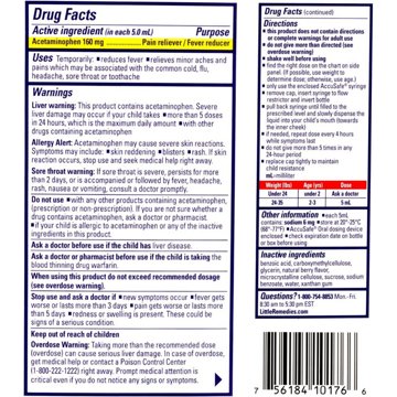 Little Remedies Infant Fever & Pain Reliever - Berry