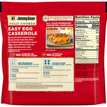 Jimmy Dean Fully Cooked Pork Sausage Crumbles - Original
