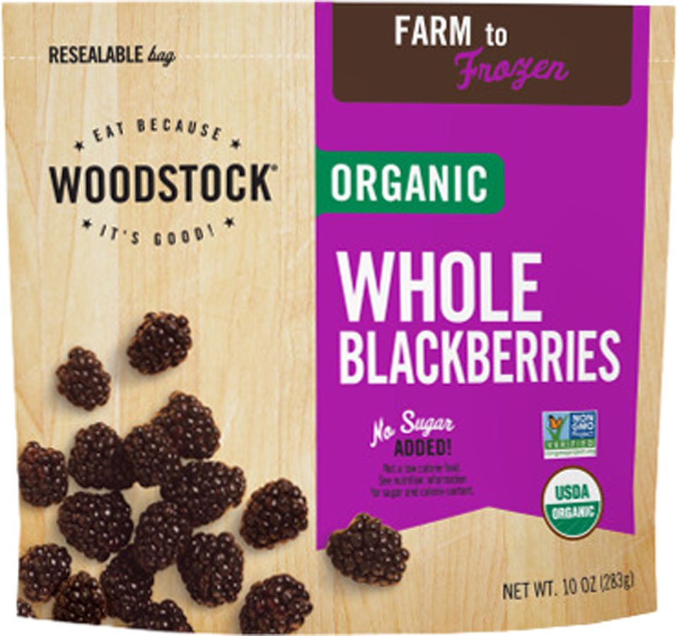 Woodstock Organic Frozen Fruit Blackberries Shop at HEB