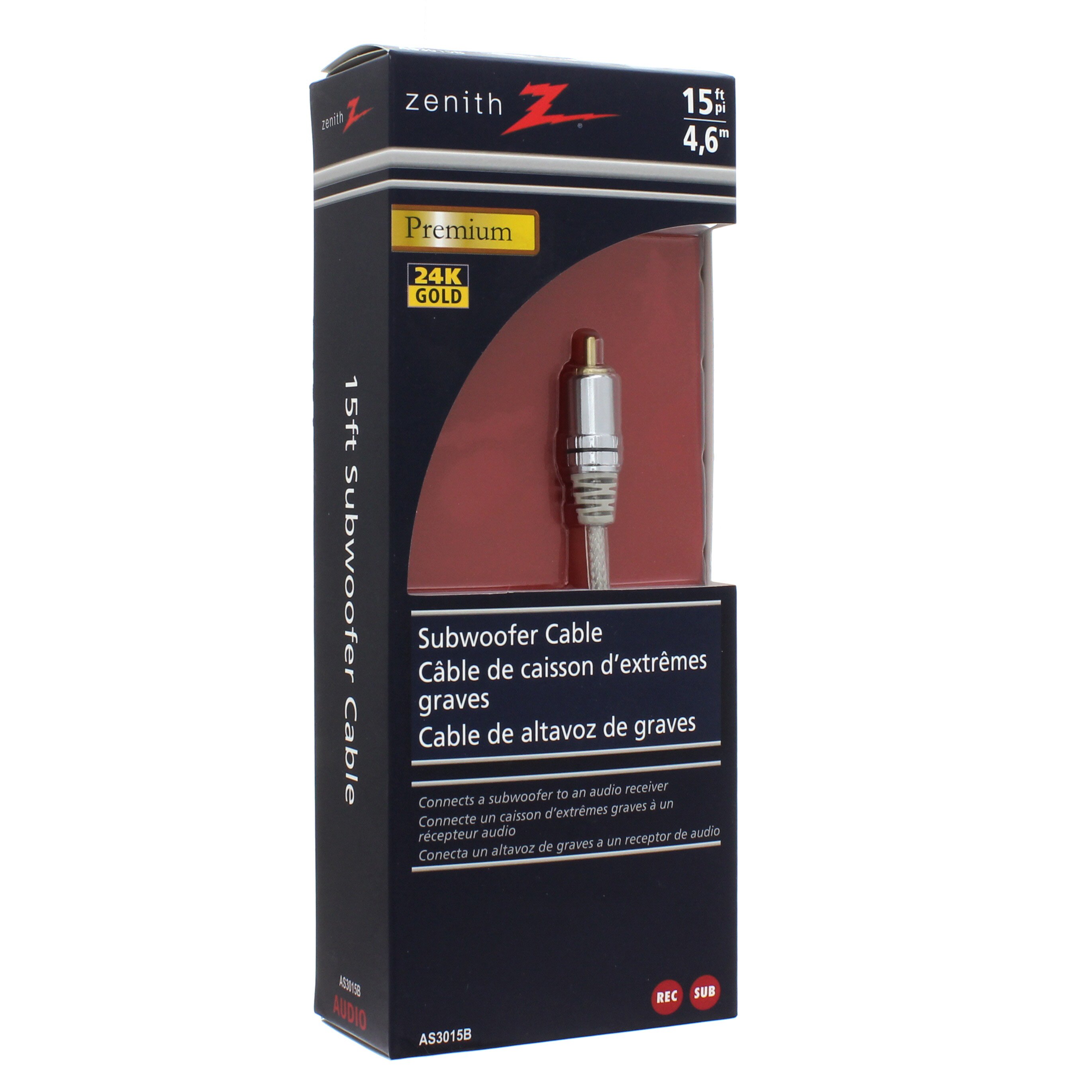 AmerTac Zenith Fiber Optic Cable - Shop Connection Cables At H-E-B - View #7