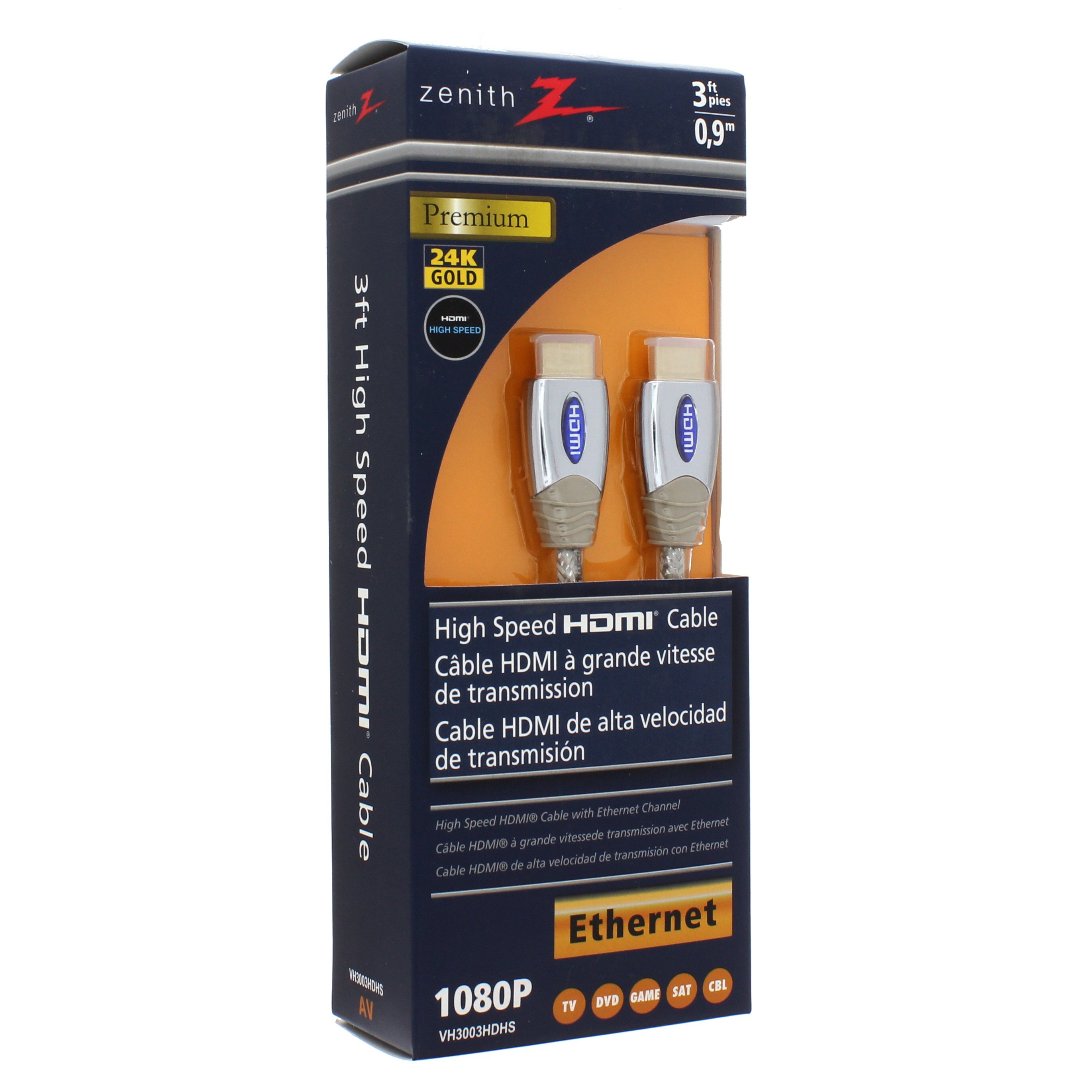 AmerTac Zenith Fiber Optic Cable - Shop Connection Cables At H-E-B - View #11