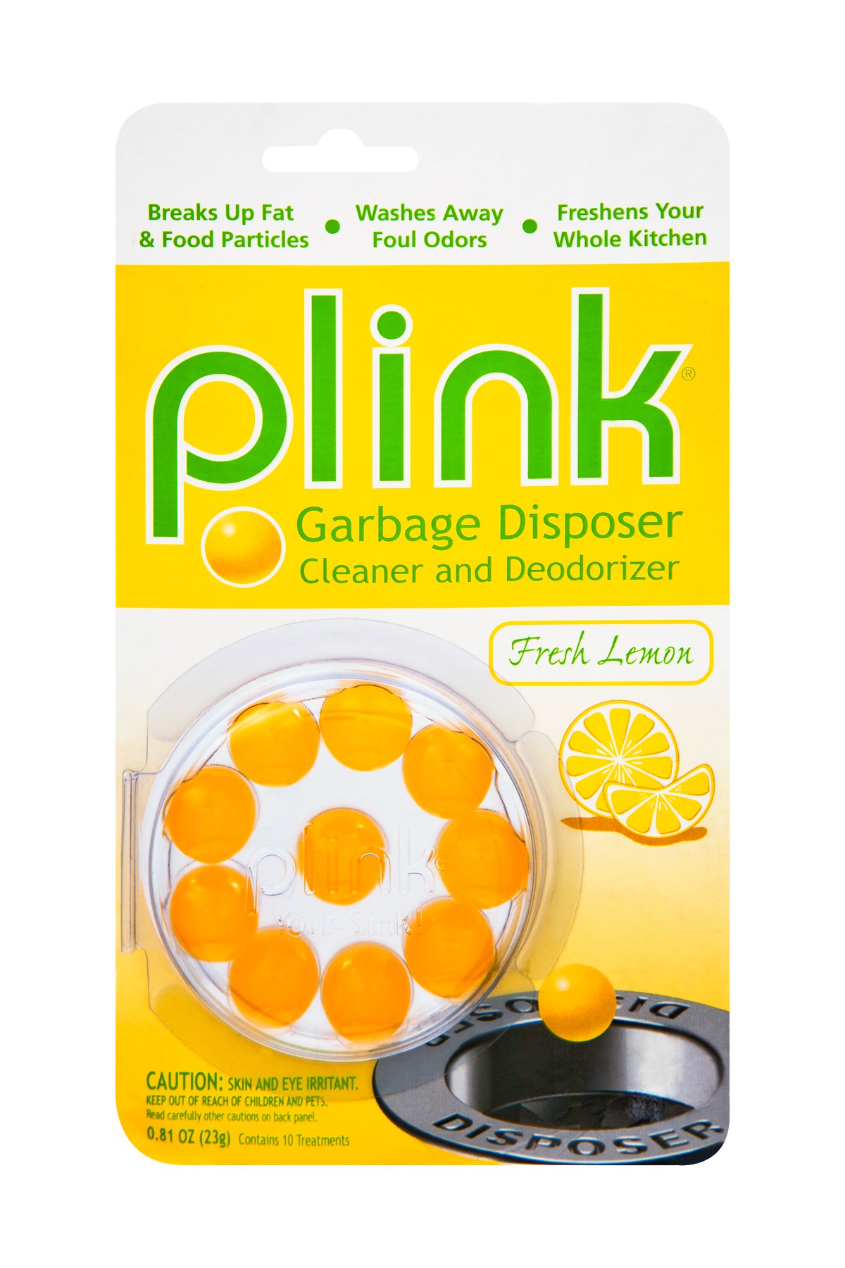Plink Garbage disposer cleaner and deodorizer, 10 ea Shop Drain