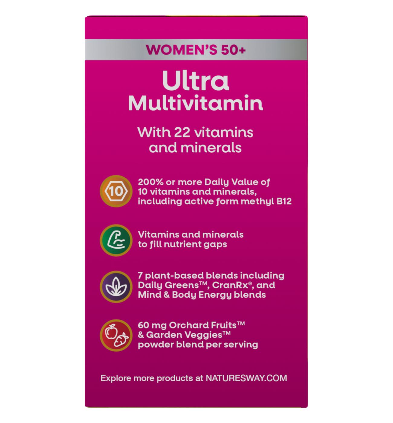 Nature's Way Alive! Women's 50+ Ultra Once Daily Multivitamin Tablets; image 3 of 4