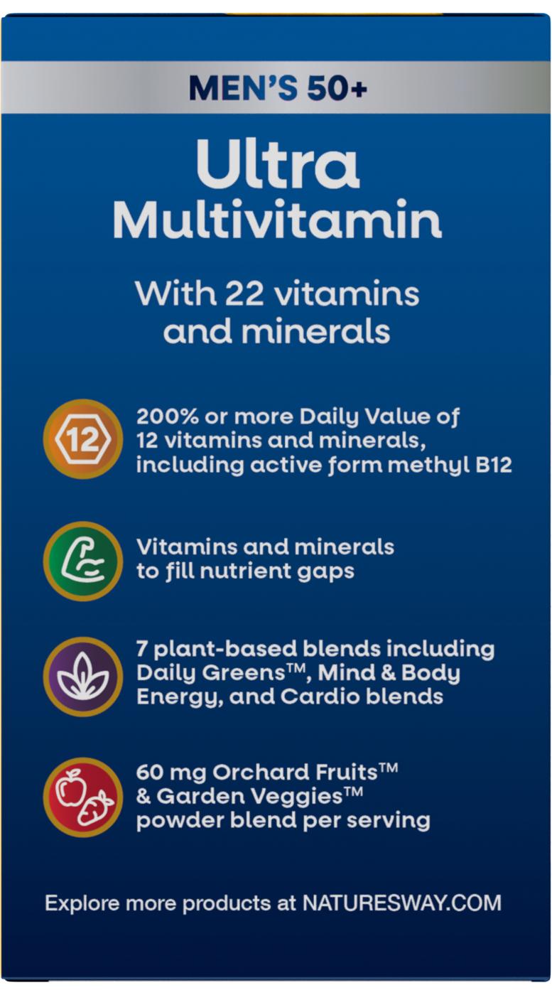 Nature's Way Alive! Men's 50+ Ultra Multivitamin; image 2 of 5