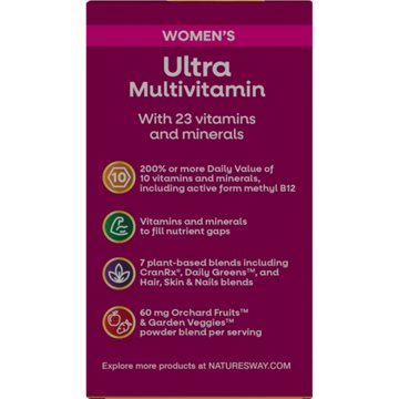 Nature's Way Alive! Women's Once Daily Ultra Multivitamin Tablets, 60 ct