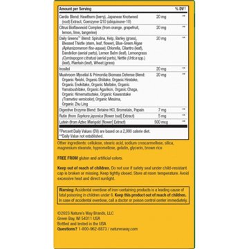 Nature's Way Alive! Adult Ultra Once Daily Multivitamin Tablets, 60 ct