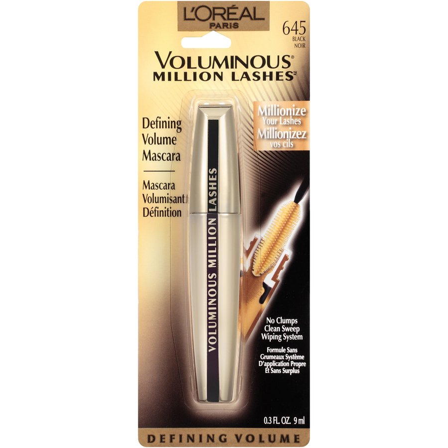 L'Oréal Paris Voluminous Million Lashes Black Shop H-E-B