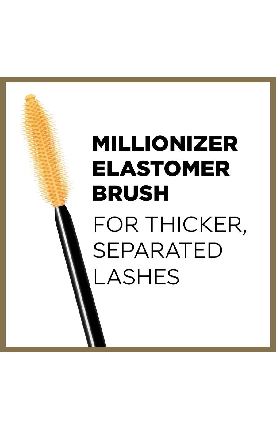 L'Oréal Paris Voluminous Million Lashes Mascara Blackest Black; image 2 of 4