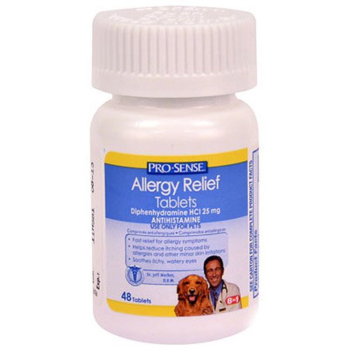 ProSense Allergy Relief Antihistamine Diphenhydramine HCI 25 mg