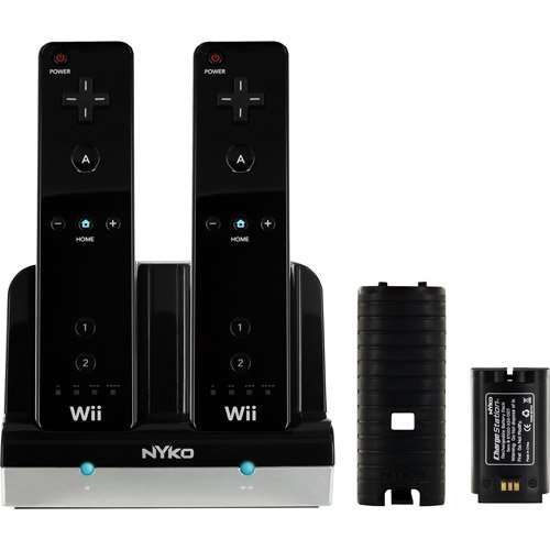 Nyko Black Nintendo Wii Dual Charge Station Shop at HEB