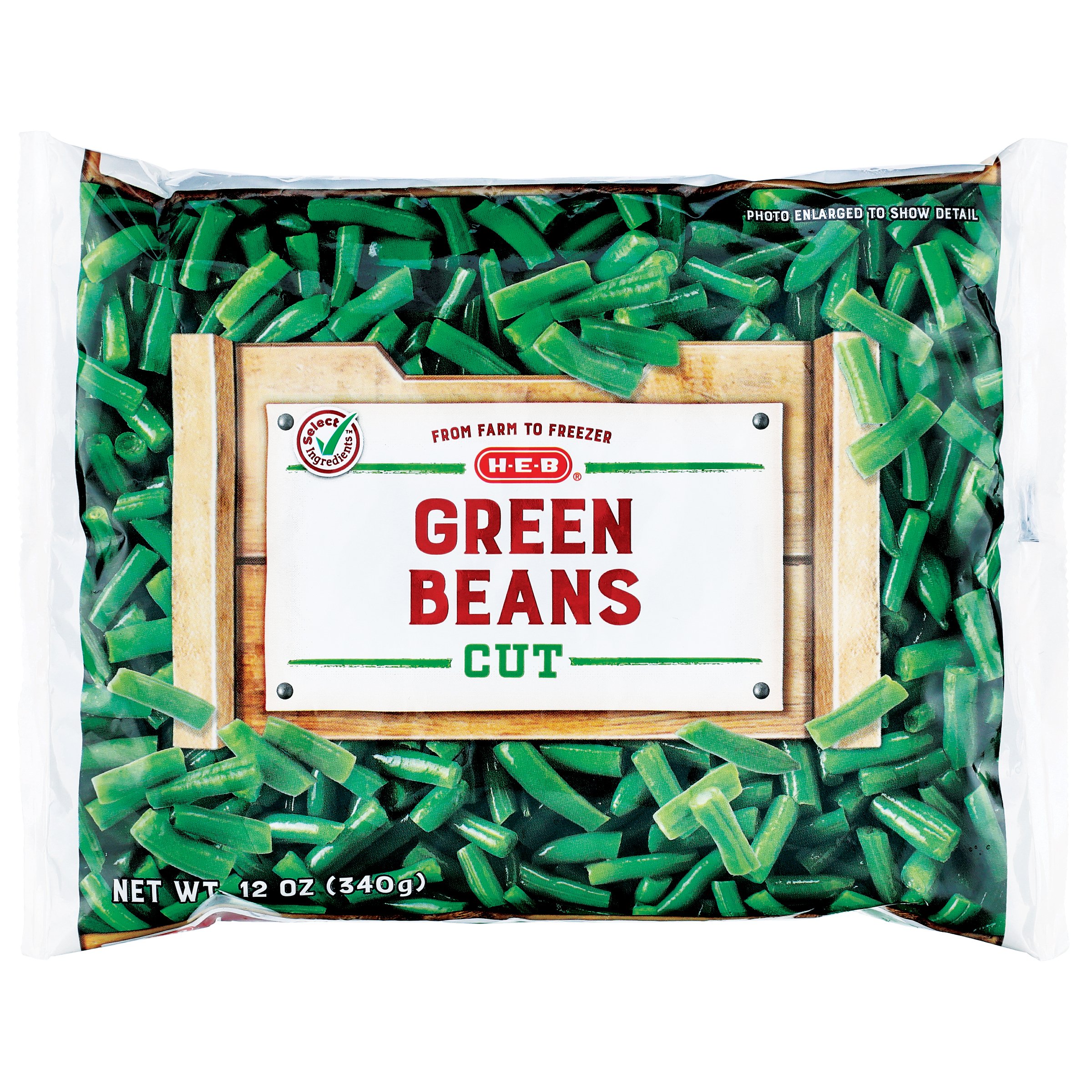 H-E-B Frozen Steamable Cut Green Beans - Shop Beans & Peas At H-E-B