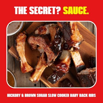 Sweet Baby Ray's Hickory & Brown Sugar Barbecue Sauce, 40 oz