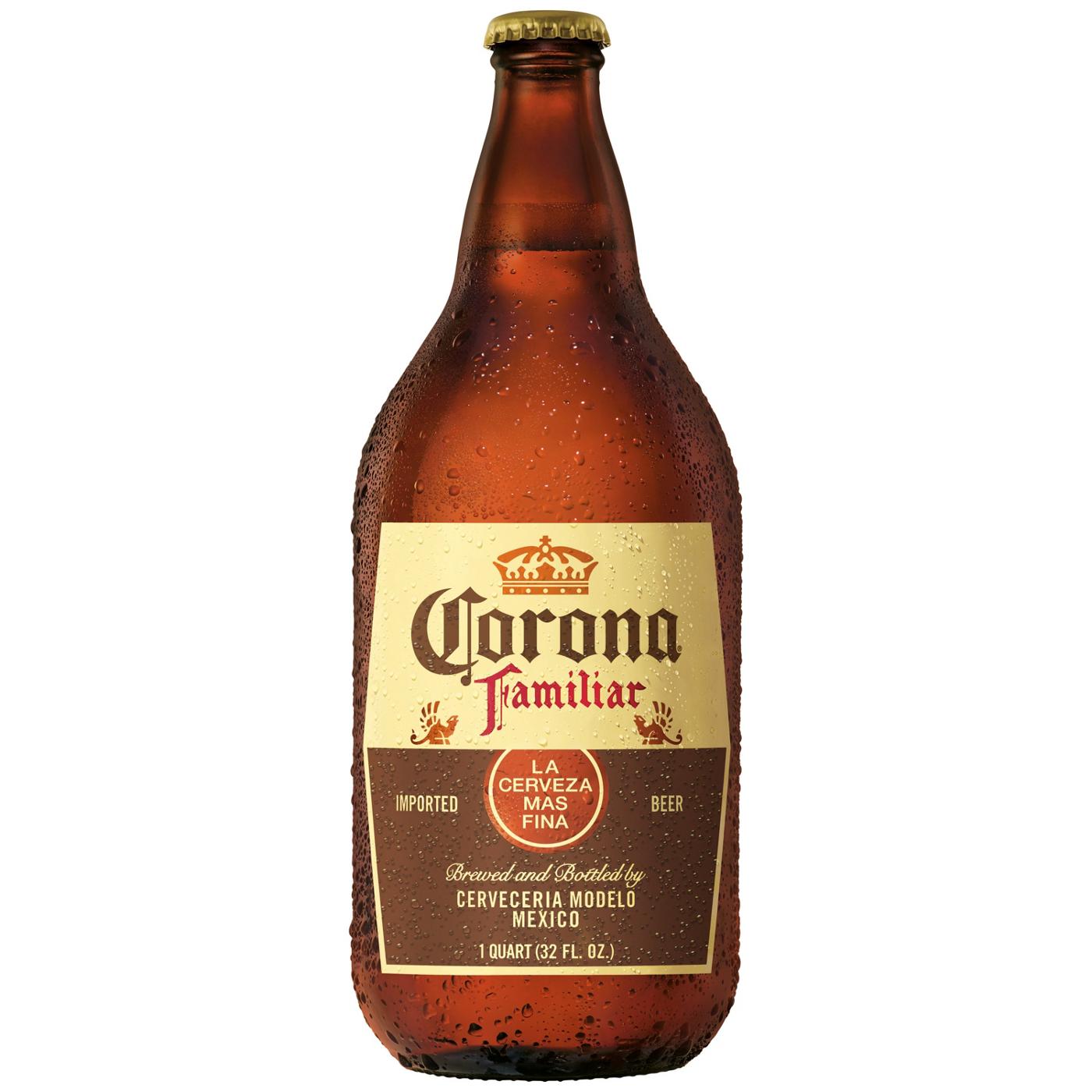 Corona Familiar Mexican Lager Import Beer 32 oz Bottle; image 1 of 9