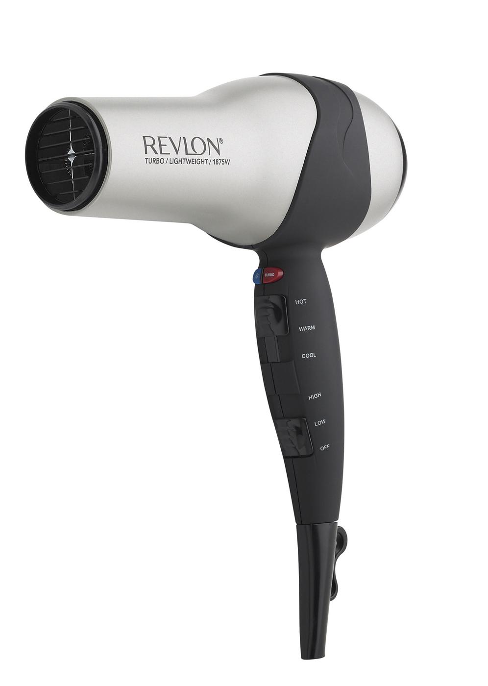 Revlon Perfect Heat Matte Chrome 1875 Watt Hair Dryer; image 2 of 2