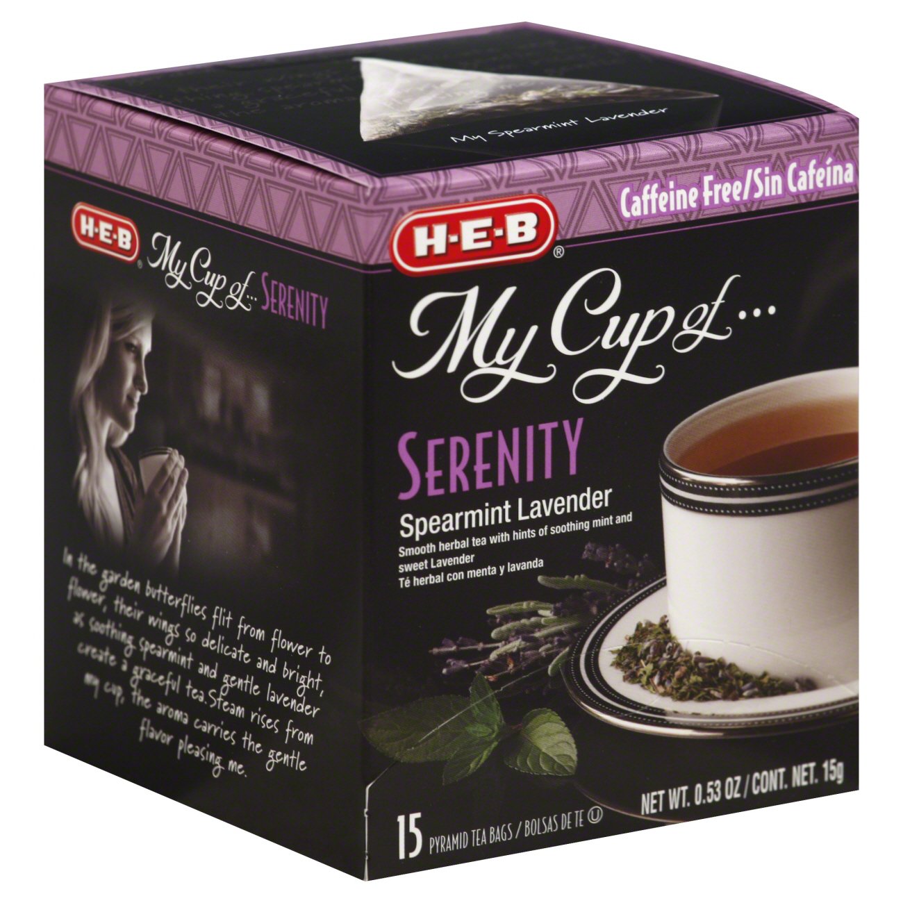 H-E-B Caffeine-Free Cinnamon Spice Herbal Tea Bags