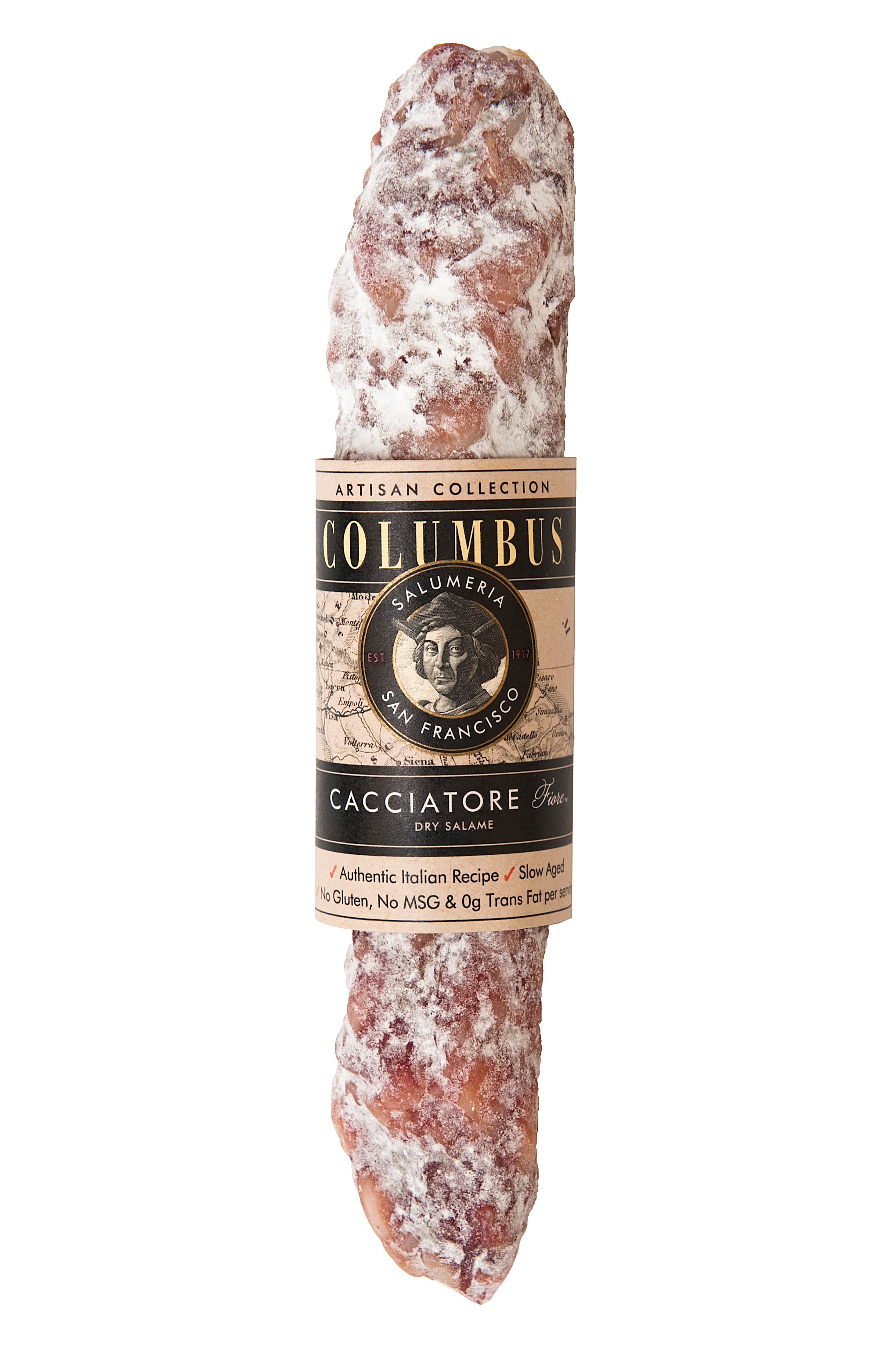 Columbus Cacciatore Fiore Dry Salame Shop Meat at HEB