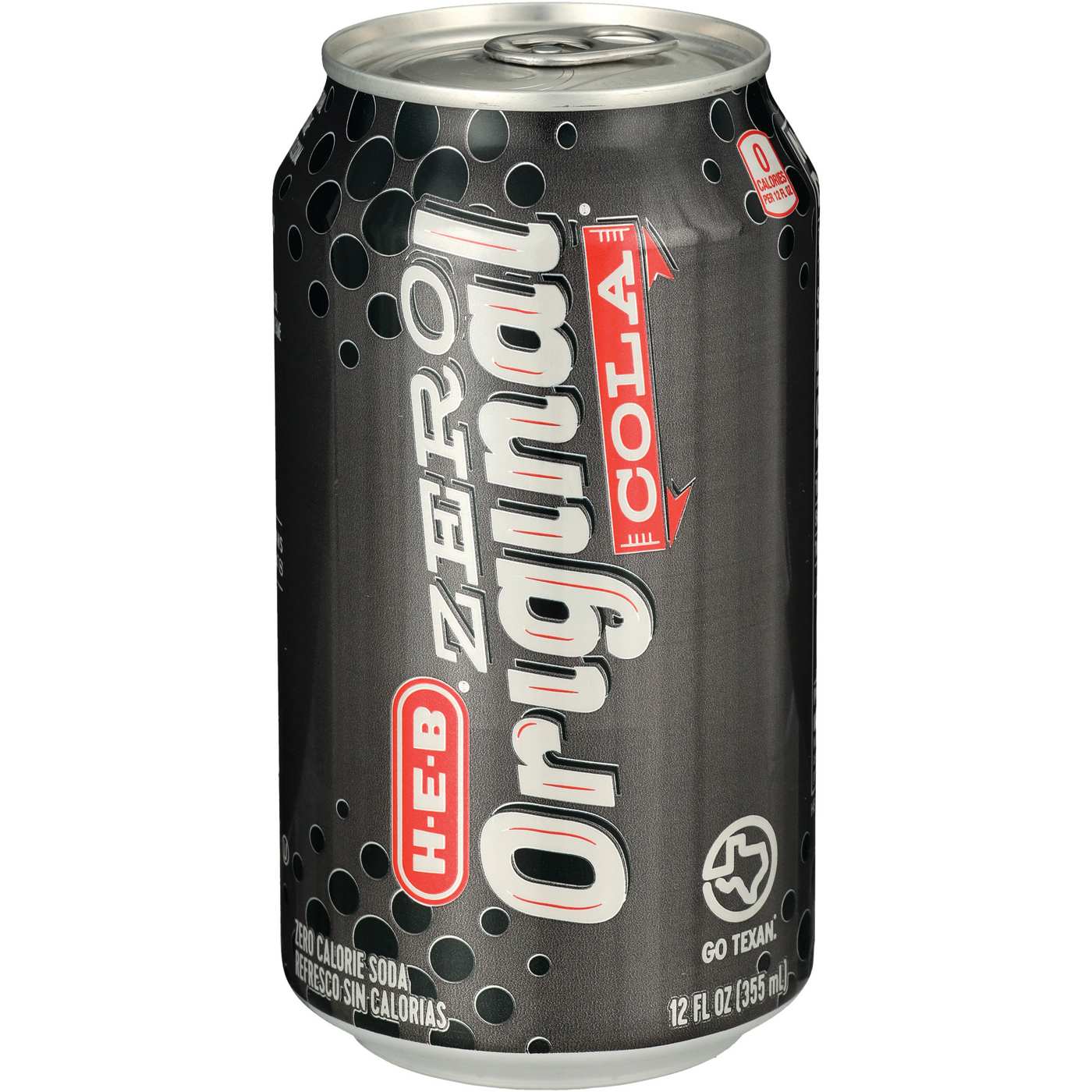 H-E-B Zero Original Cola; image 1 of 2