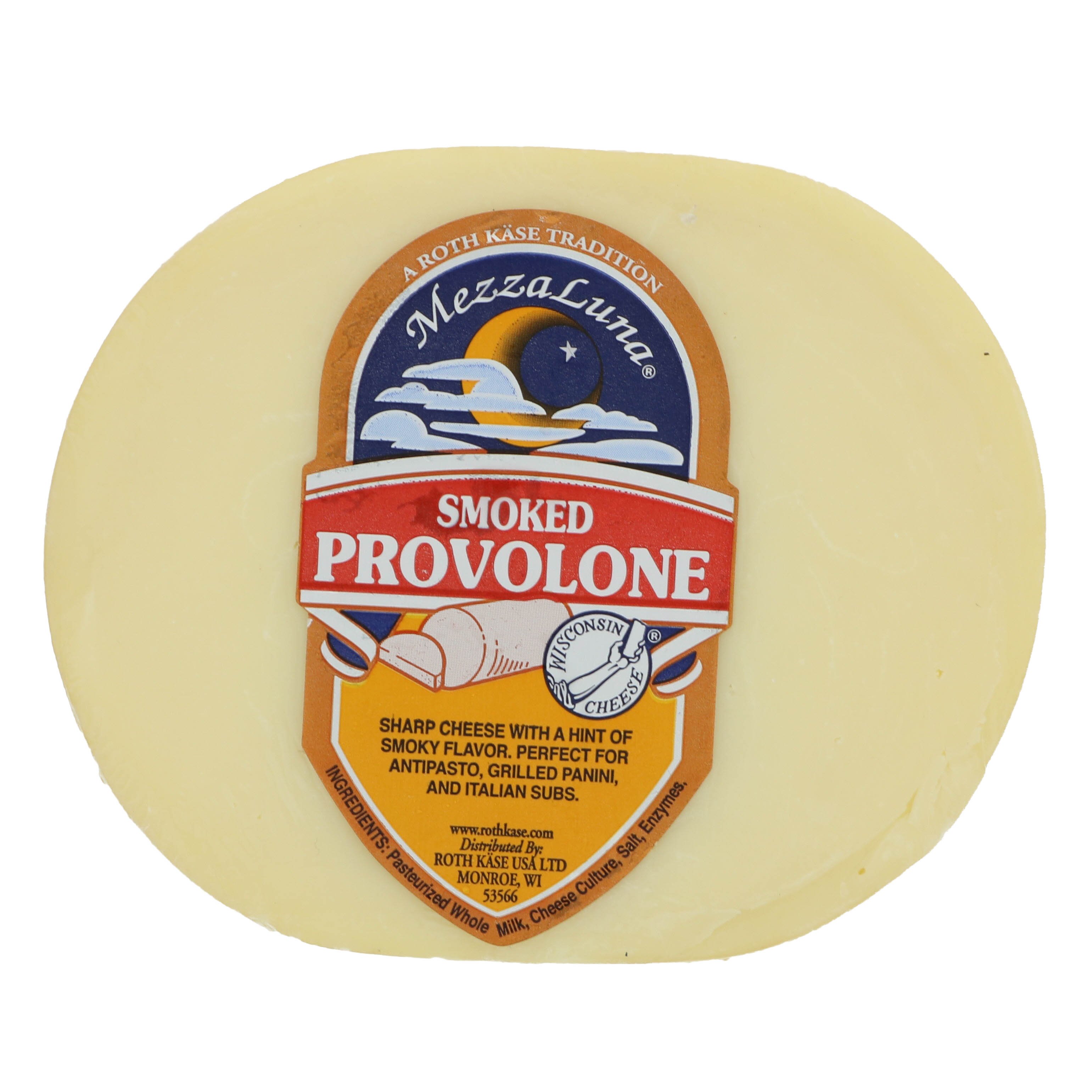 Mezza Luna Smoked Provolone Cheese - Shop Cheese at H-E-B